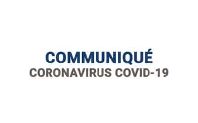 Communiqué – Coronavirus COVID-19