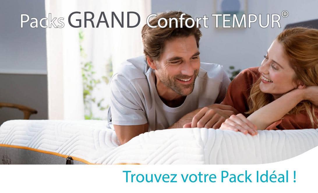 packs confort tempur literie favrot