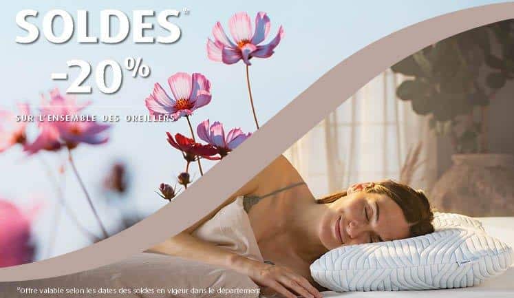 soldes oreillers tempur lyon